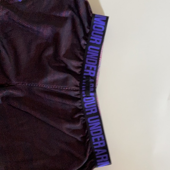 Purple and pink under armor shorts - Picture 2 of 2